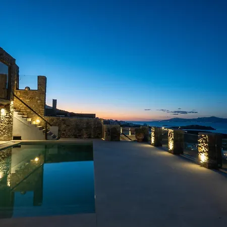 Private Anemi, Infinity Town Views By Avimar Willa Mykonos Town