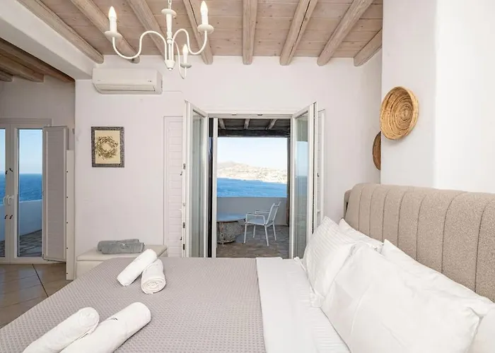 וילה Private Anemi, Infinity Town Views By Avimar